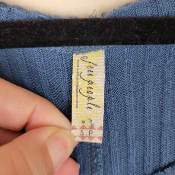 Free People thermal blouse - Picture 2 of 8